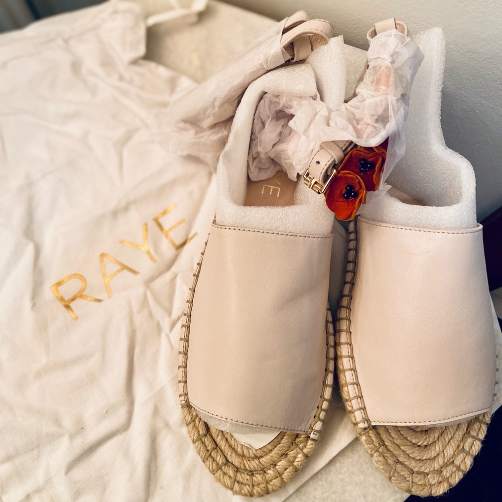 RAYE | NWOT Daphne Floral Espadrilles | Anthropologie